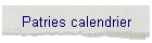 Patries calendrier